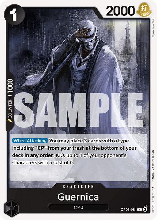 Image for Guernica (OP08-081) [Two Legends] - One Piece Card Game