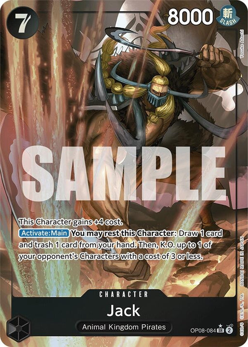 Image for Jack (Parallel) (OP08-084) (Foil) [Two Legends] - One Piece Card Game