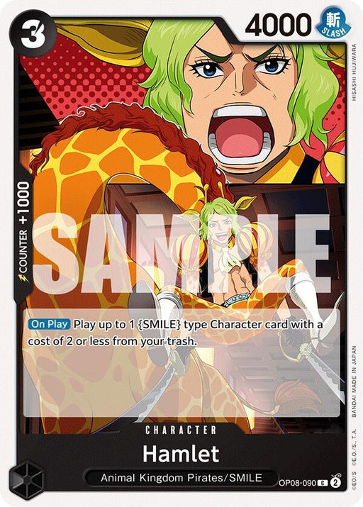 Image for Hamlet (OP08-090) [Two Legends] - One Piece Card Game