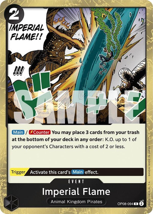 Imperial Flame (OP08-094) (Foil) [Two Legends]