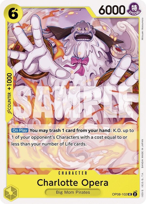 Image for Charlotte Opera (OP08-102) [Two Legends] - One Piece Card Game