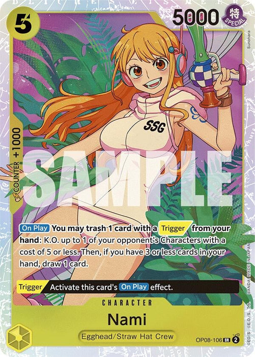 Image for Nami (OP08-106) (Foil) [Two Legends] - One Piece Card Game