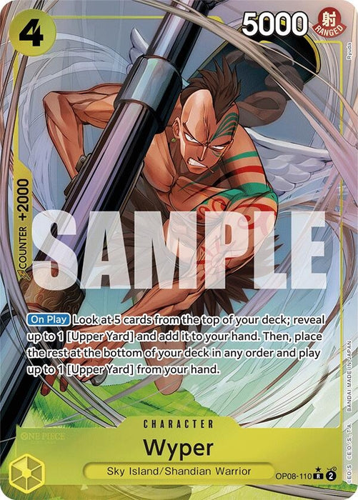 Image for Wyper (Parallel) (OP08-110) (Foil) [Two Legends] - One Piece Card Game