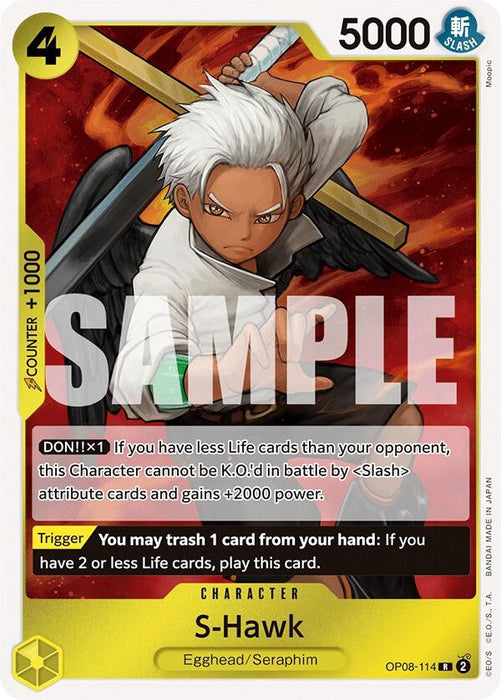 S-Hawk (OP08-114) (Foil) [Two Legends]