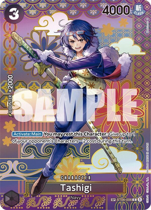 Tashigi (SP) (ST06-006) (Foil) [Two Legends]
