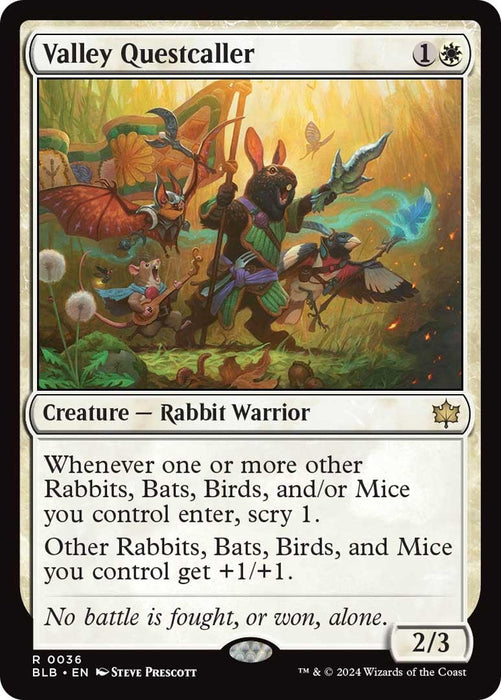 Image for Valley Questcaller (36) [Bloomburrow] - Magic: The Gathering