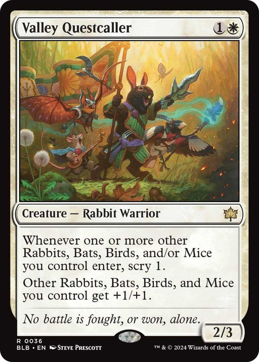 Image for Valley Questcaller (36) [Bloomburrow] - Magic: The Gathering