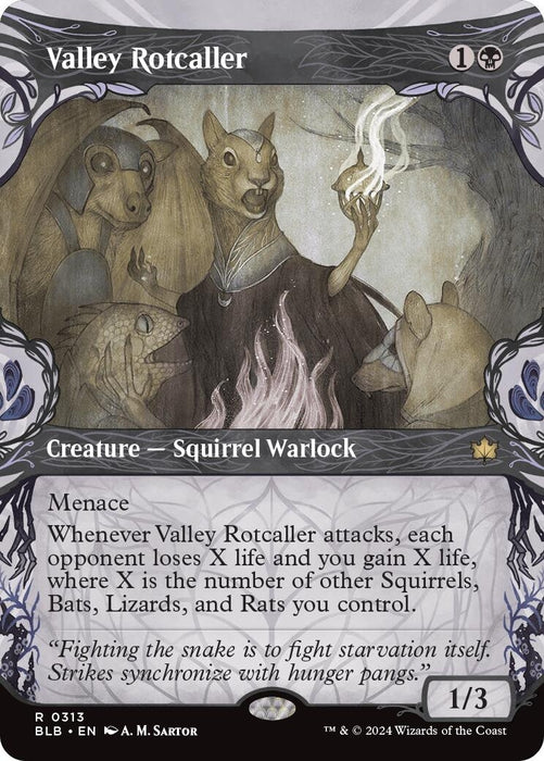 Image for Valley Rotcaller (Showcase) (313) [Bloomburrow] - Magic: The Gathering