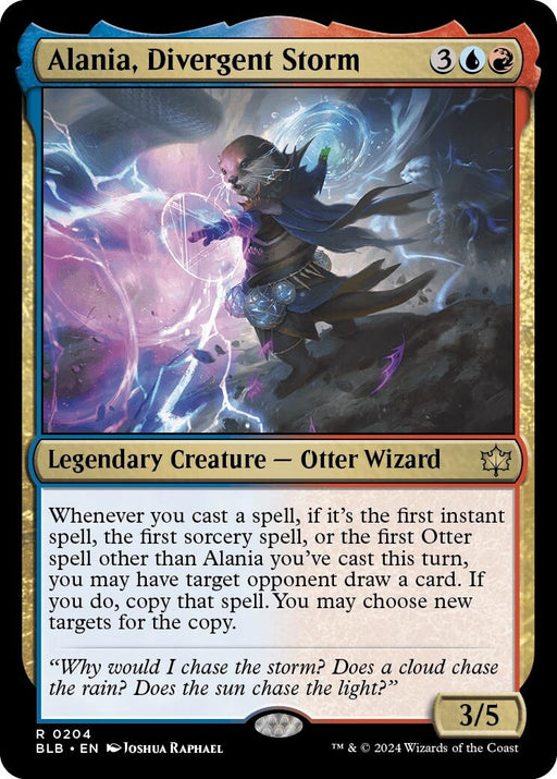 Image for Alania, Divergent Storm (204) [Bloomburrow] - Magic: The Gathering