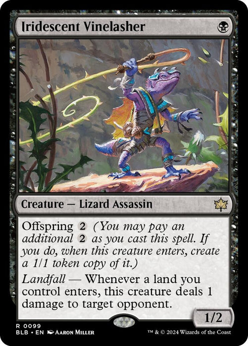 Image for Iridescent Vinelasher (99) [Bloomburrow] - Magic: The Gathering