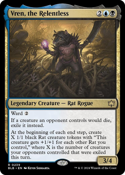 Image for Vren, the Relentless (239) [Bloomburrow] - Magic: The Gathering