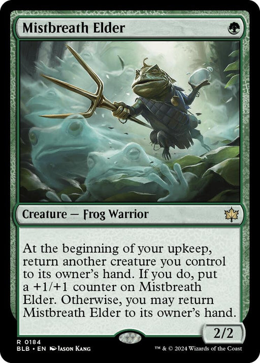Image for Mistbreath Elder (184) (Foil) [Bloomburrow] - Magic: The Gathering