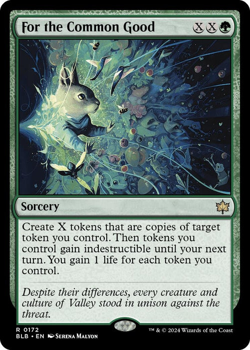 Image for For the Common Good (172) (Foil) [Bloomburrow] - Magic: The Gathering