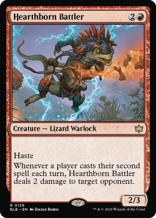 Image for Hearthborn Battler (139) (Foil) [Bloomburrow] - Magic: The Gathering