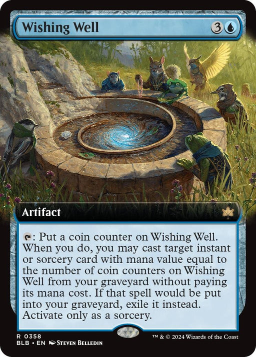 Image for Wishing Well (Extended Art) (358) [Bloomburrow] - Magic: The Gathering