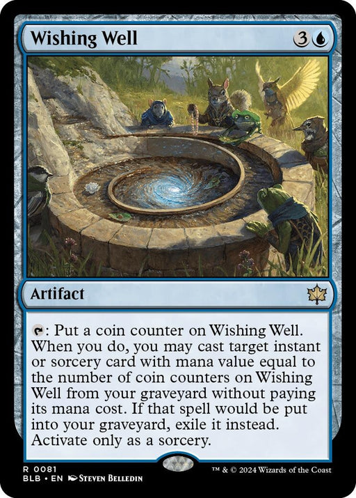 Image for Wishing Well (81) (Foil) [Bloomburrow] - Magic: The Gathering