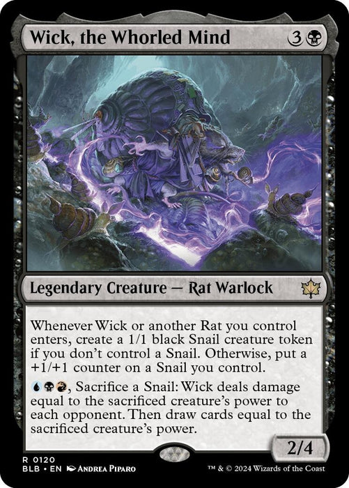 Image for Wick, the Whorled Mind (120) [Bloomburrow] - Magic: The Gathering