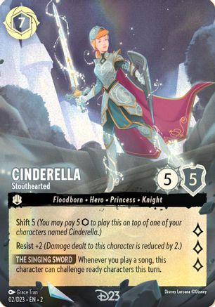 Cinderella - Stouthearted (2) Holofoil [D23 Promos]