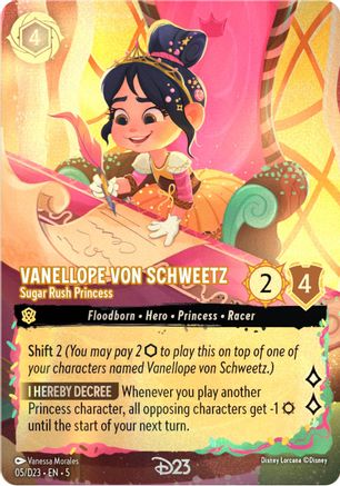 Vanellope von Schweetz - Sugar Rush Princess (5) Holofoil [D23 Promos]