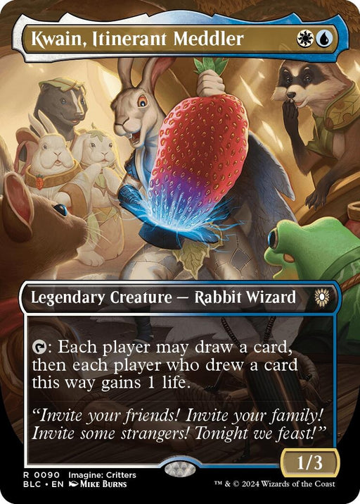 Image for Kwain, Itinerant Meddler (Borderless) (90) [Bloomburrow] - Magic: The Gathering