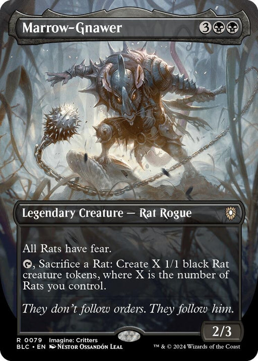 Image for Marrow-Gnawer (Borderless) (79) [Bloomburrow] - Magic: The Gathering