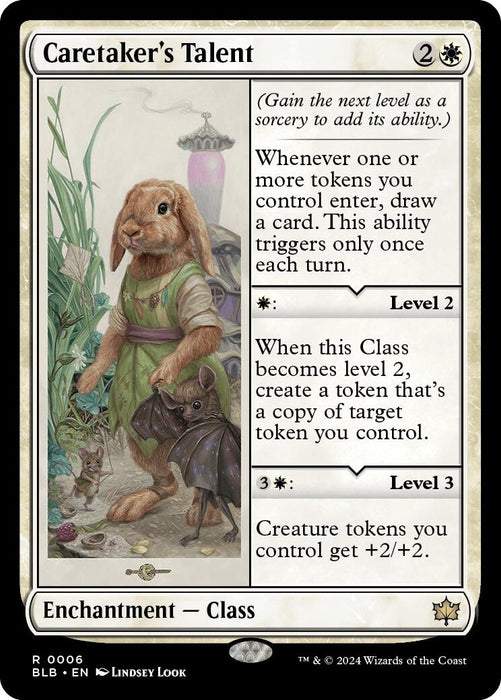 Image for Caretaker's Talent (6) [Bloomburrow] - Magic: The Gathering