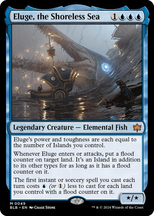 Image for Eluge, the Shoreless Sea (49) (Foil) [Bloomburrow] - Magic: The Gathering