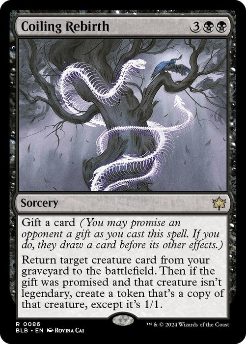 Image for Coiling Rebirth (86) (Foil) [Bloomburrow] - Magic: The Gathering