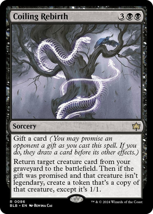 Image for Coiling Rebirth (86) (Foil) [Bloomburrow] - Magic: The Gathering