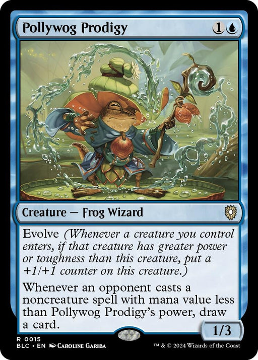 Image for Pollywog Prodigy (15) [Bloomburrow] - Magic: The Gathering