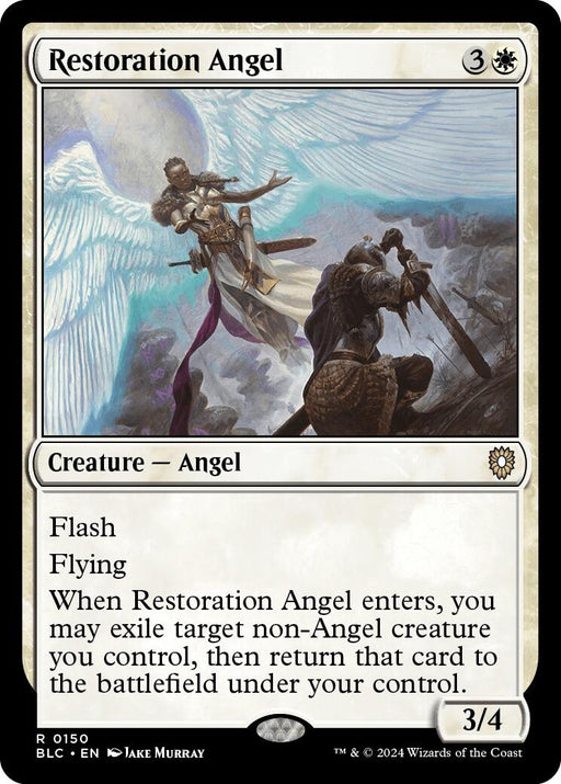 Image for Restoration Angel (150) [Bloomburrow] - Magic: The Gathering