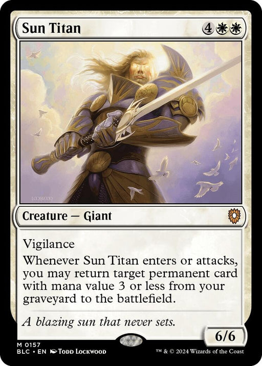 Image for Sun Titan (157) [Bloomburrow] - Magic: The Gathering
