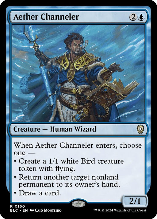 Image for Aether Channeler (160) [Bloomburrow] - Magic: The Gathering