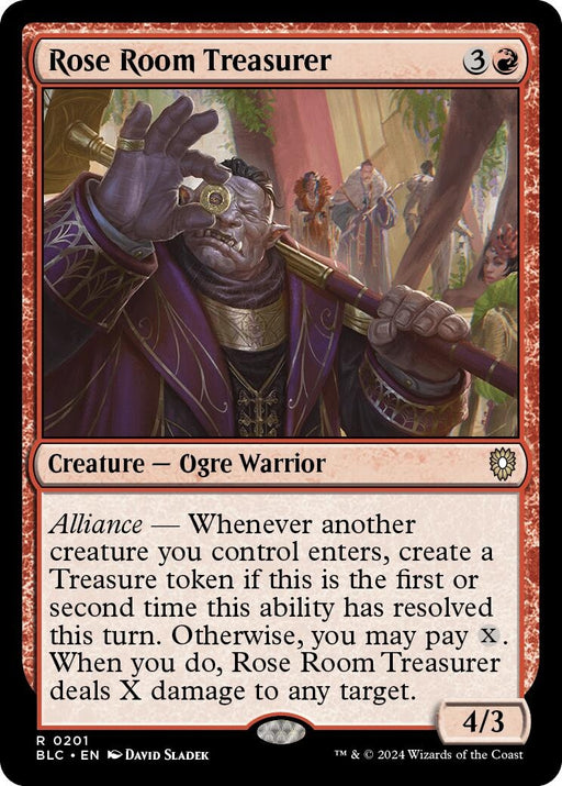 Image for Rose Room Treasurer (201) [Bloomburrow] - Magic: The Gathering