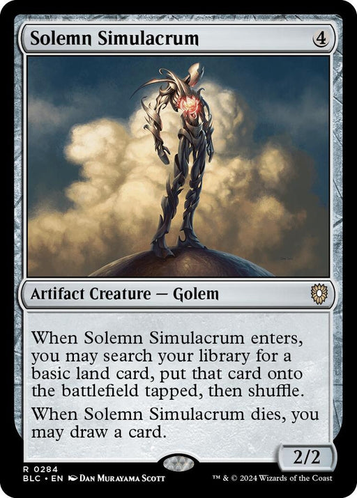 Image for Solemn Simulacrum (284) [Bloomburrow] - Magic: The Gathering