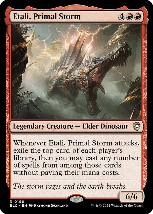 Image for Etali, Primal Storm (196) [Bloomburrow] - Magic: The Gathering