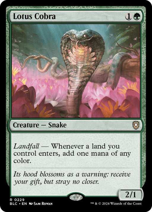 Image for Lotus Cobra (229) [Bloomburrow] - Magic: The Gathering