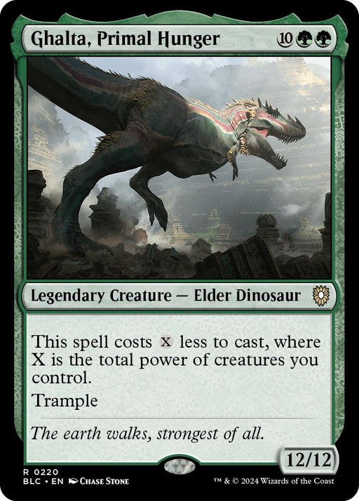 Image for Ghalta, Primal Hunger (220) [Bloomburrow] - Magic: The Gathering