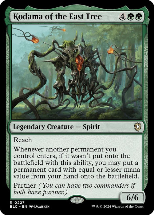 Image for Kodama of the East Tree (227) [Bloomburrow] - Magic: The Gathering