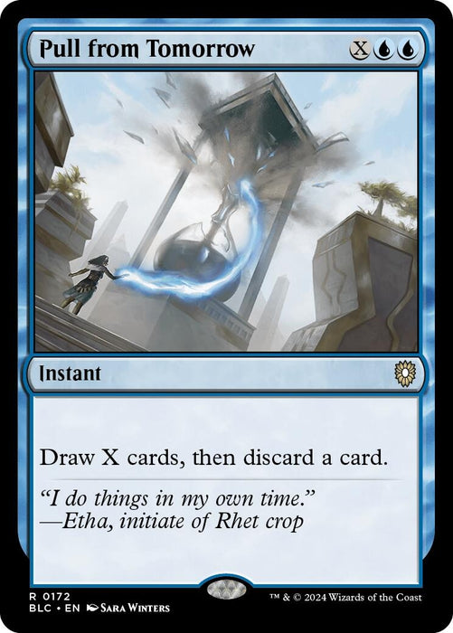Image for Pull from Tomorrow (172) [Bloomburrow] - Magic: The Gathering