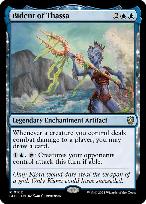 Image for Bident of Thassa (162) [Bloomburrow] - Magic: The Gathering
