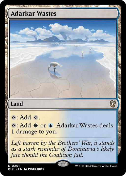 Image for Adarkar Wastes (291) [Bloomburrow] - Magic: The Gathering