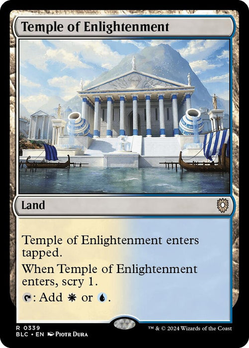 Image for Temple of Enlightenment (339) [Bloomburrow] - Magic: The Gathering