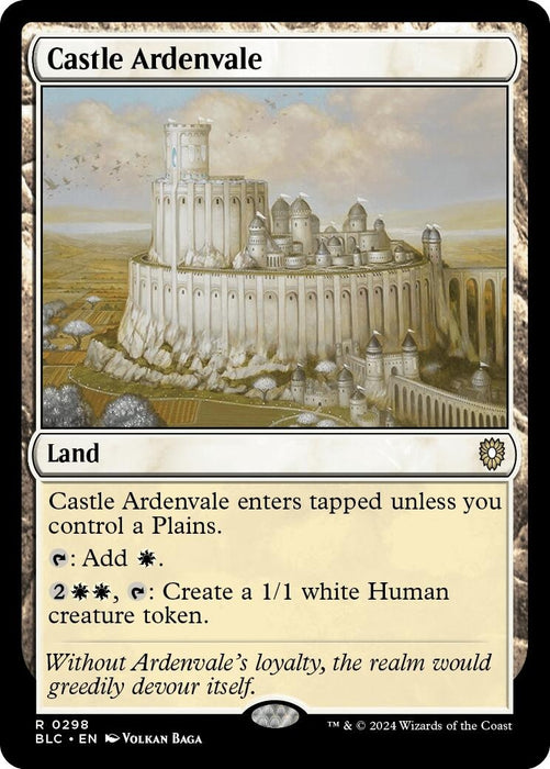 Image for Castle Ardenvale (298) [Bloomburrow] - Magic: The Gathering
