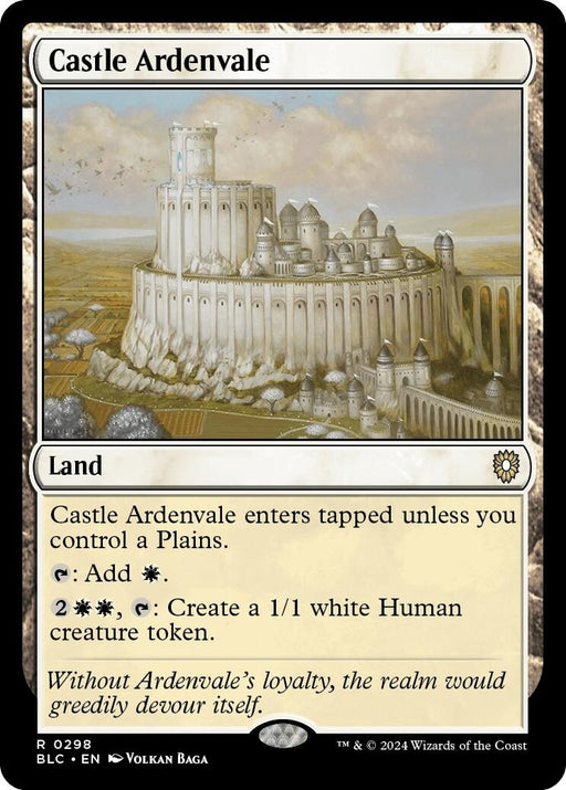 Image for Castle Ardenvale (298) [Bloomburrow] - Magic: The Gathering