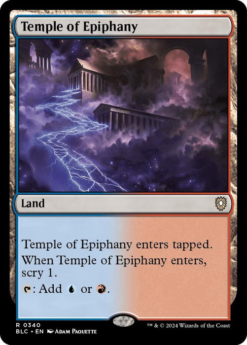 Image for Temple of Epiphany (340) [Bloomburrow] - Magic: The Gathering