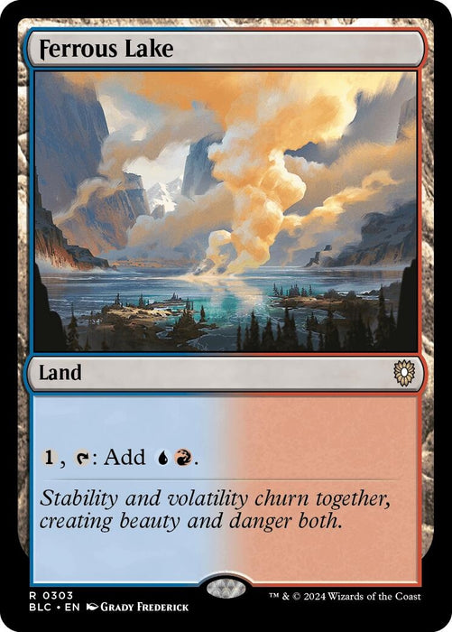 Image for Ferrous Lake (303) [Bloomburrow] - Magic: The Gathering