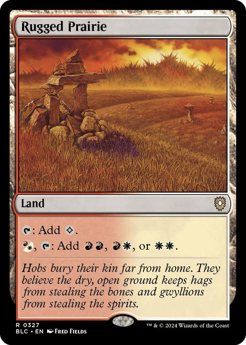 Image for Rugged Prairie (327) [Bloomburrow] - Magic: The Gathering