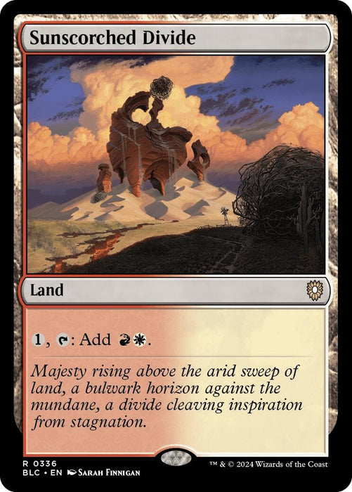 Image for Sunscorched Divide (336) [Bloomburrow] - Magic: The Gathering