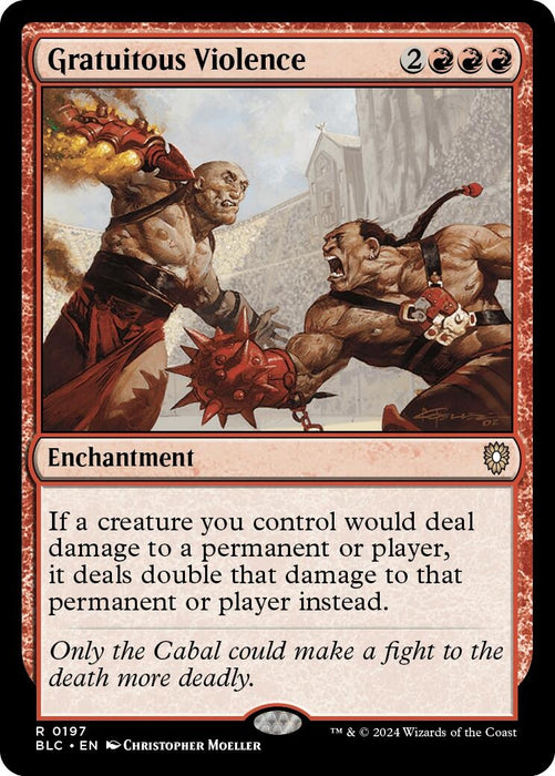 Image for Gratuitous Violence (197) [Bloomburrow] - Magic: The Gathering